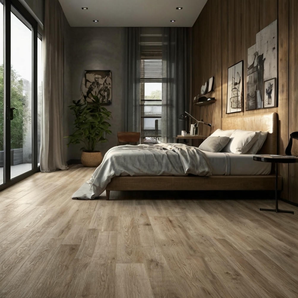 Designböden Click Vinyl ClickVinyl eickelbaum tapetenhalle schlafzimmer